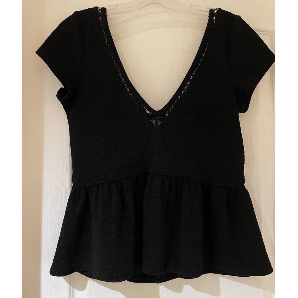 Free People peplum top
